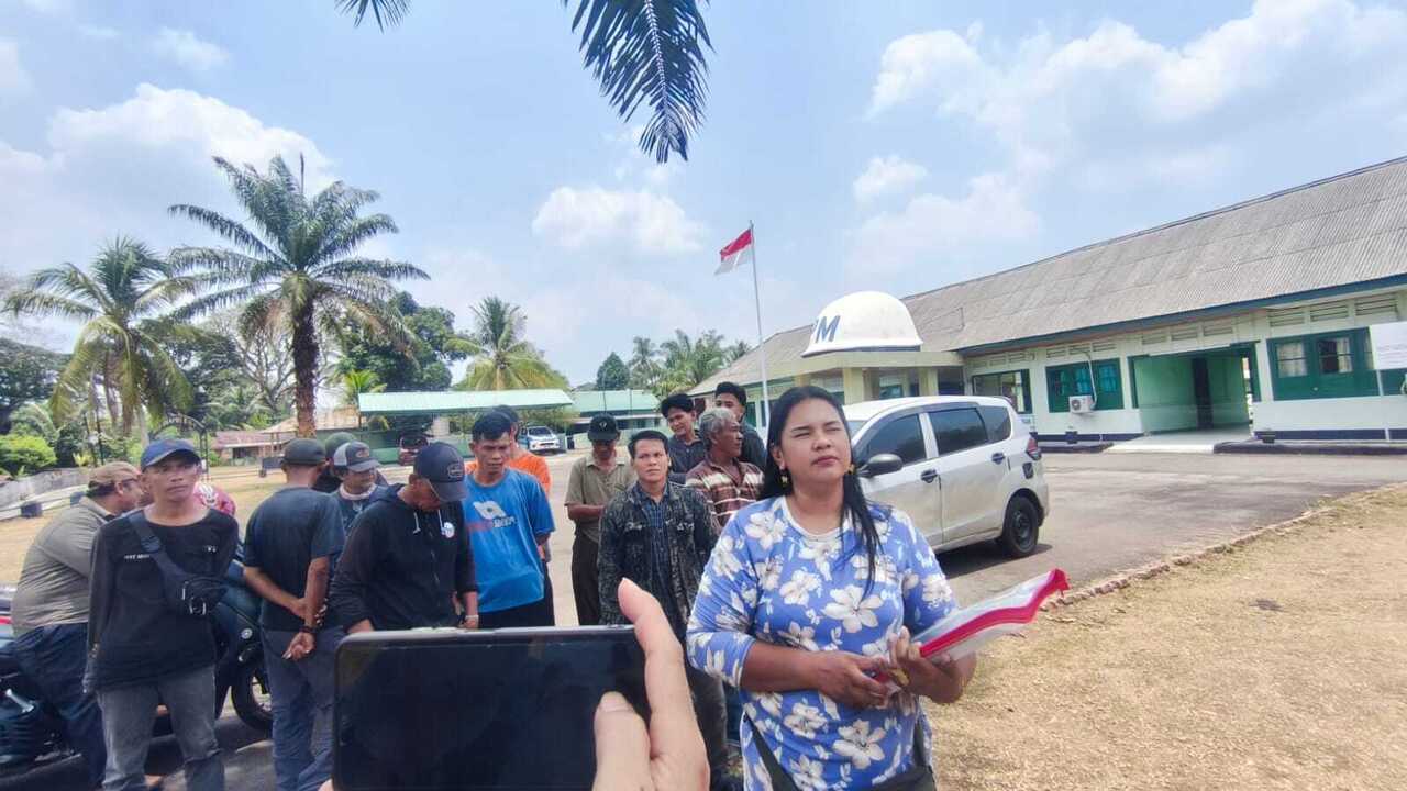 Datangi Subdenpom Prabumulih, Warga Arimbi Laporkan Dugaan Penimbunan BBM Ilegal