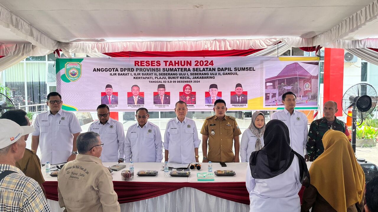 Warga IB I Ngadu ke Dapil I DPRD Sumsel, Soal Banjir dan Lampu Jalan