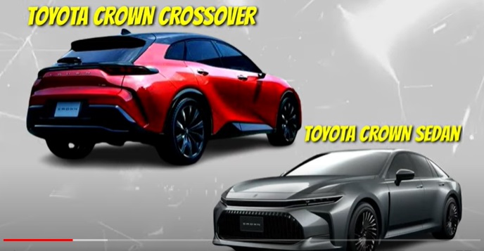 Toyota Turun Gunung, Toyota Crown Sport Hybrid Lebih Gagah dan Ganteng, CRV Minggir Dulu