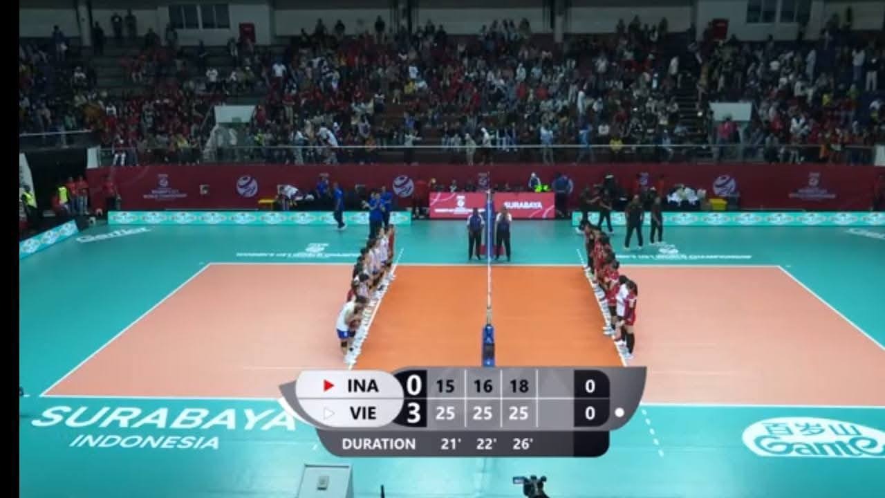 Dibantai Vietnam 0-3, Timnas Voli Putri U-21 Indonesia Tersungkur di Laga Pembuka FIVB 2025