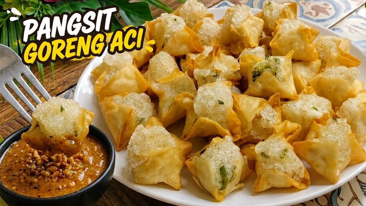 Pangsit Aci Goreng, Camilan Sederhana yang Viral dan Digemari Warganet