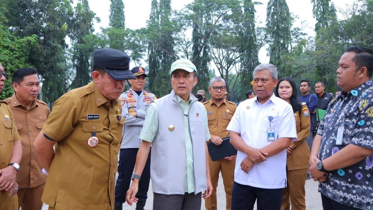 Ratu Dewa Tinjau Terminal Karya Jaya Untuk Kantong Parkir Kendaraan Besar