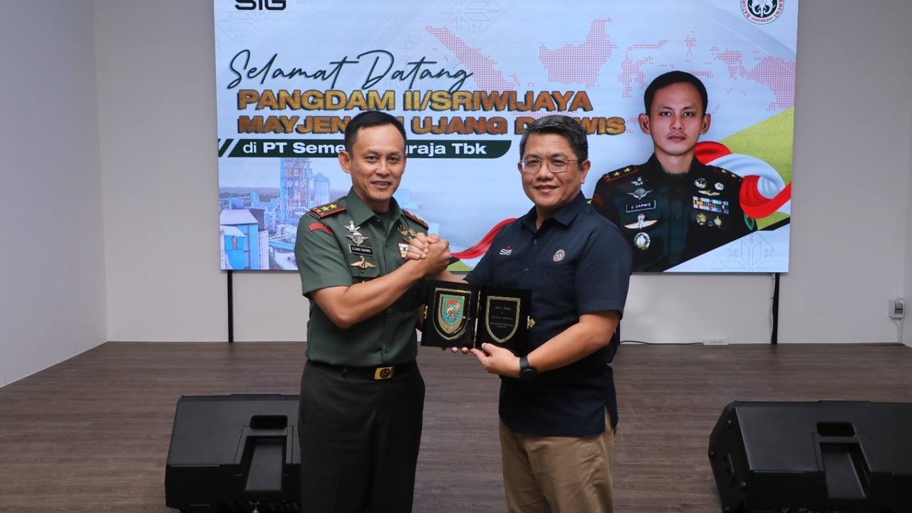 Semen Baturaja Menerima Kunjungan Pangdam II Sriwijaya