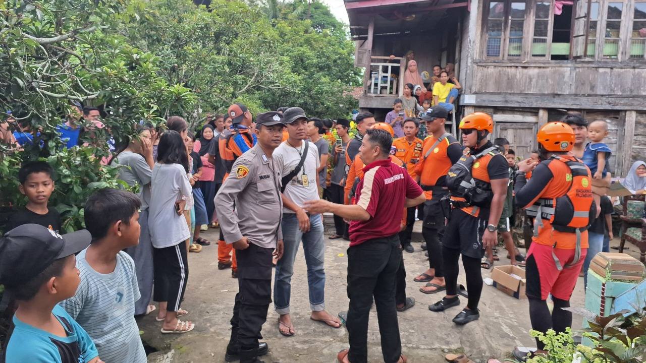 Husein Yang Tenggelam di Sungai Ogan Akhirnya Ditemukan Tak Bernyawa