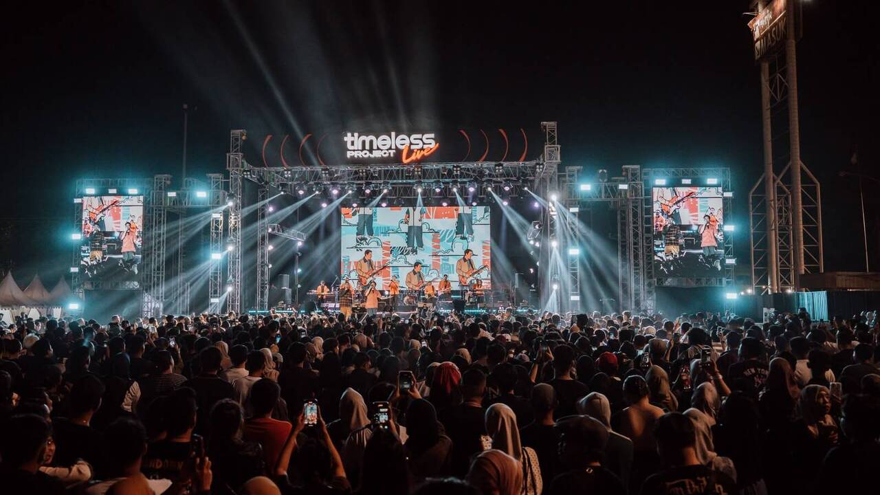  Timeless Project Live Hadir di Palembang, Hidupkan Kembali Nostalgia Musik Era 2000-an