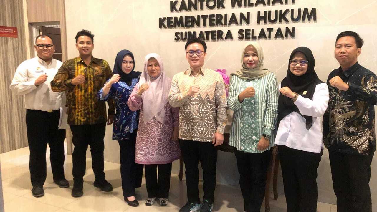 Kanwil Kemenkum Sumsel Terima Koordinasi Dinas Pendidikan dan Bappedalitbang Muba, Bahas Pencatatan KI Komunal