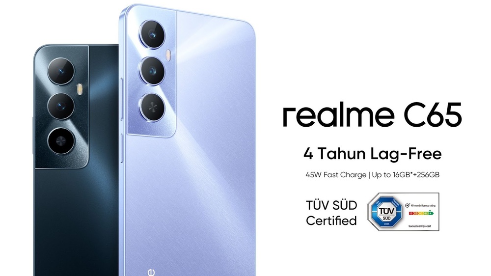  Realme C65: Smartphone Elegan dengan Desain Berlian dan Pengisian Kilat