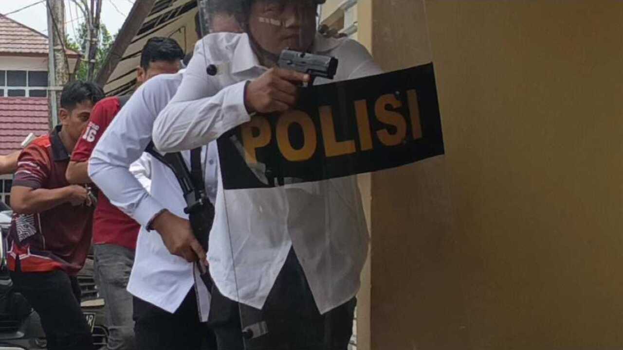 Tingkatkan Kesiapan Penggerebekan Saat di Lapangan, Ini yang dilakukan Polres Muba