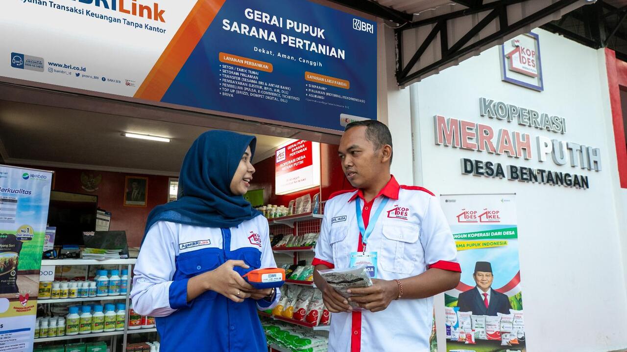 Diluncurkan Presiden Prabowo, BRI Optimistis Koperasi Desa/Kelurahan Merah Putih Mampu Menjadi Tonggak Ekonomi