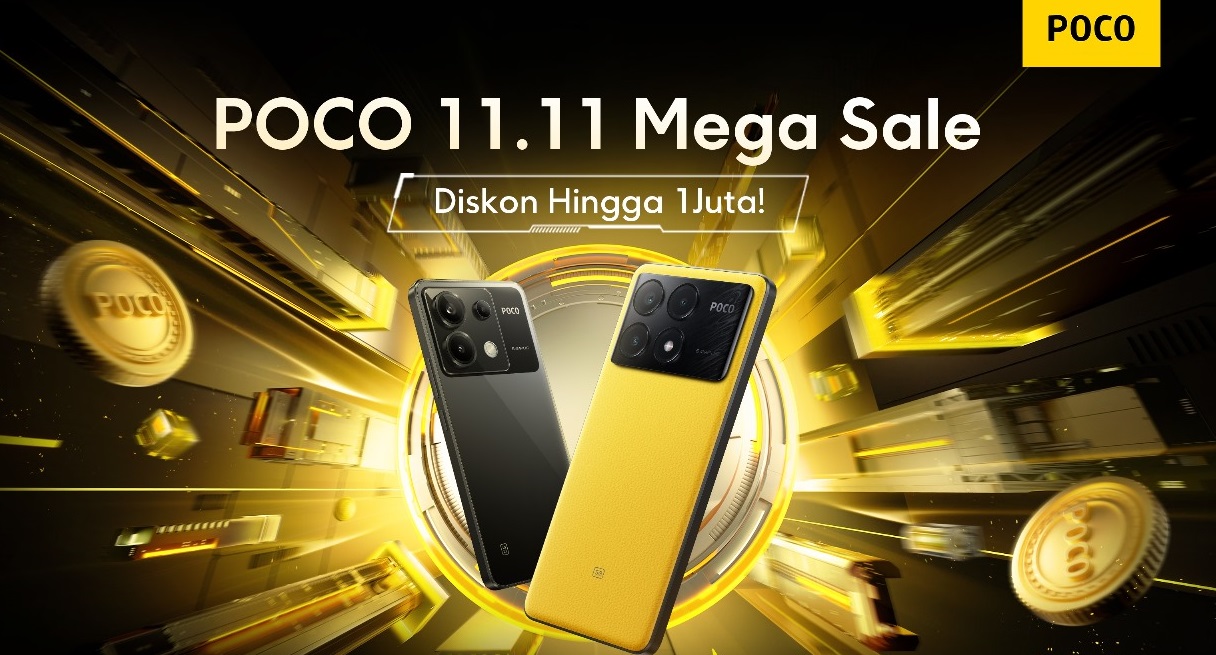 POCO Sajikan Harga Ekstrem di Promo 11.11: Hemat hingga Satu Juta Rupiah untuk Hape-Hape Unggulan