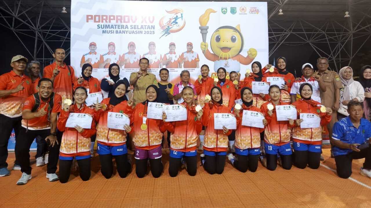 Makin Trengginas, Atlet Muba Kuasai Posisi Puncak dan Raih 35 Medali Emas
