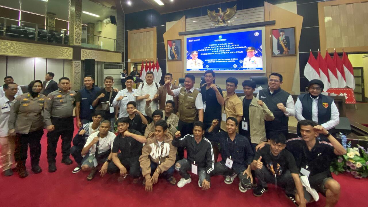 Polda Sumsel Kawal Pemulangan 14 Warga Palembang Korban Dugaan TPPO dari Kamboja