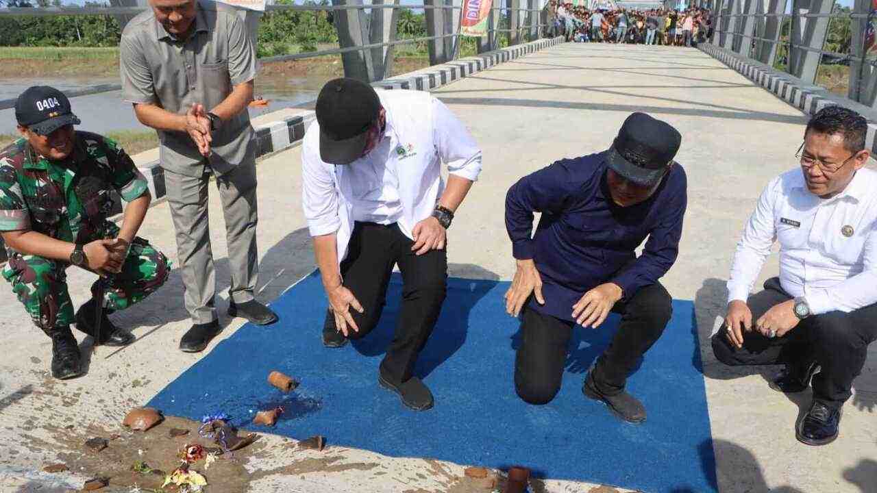 Konektivitas dan Harapan Warga, Jembatan EPD Diresmikan