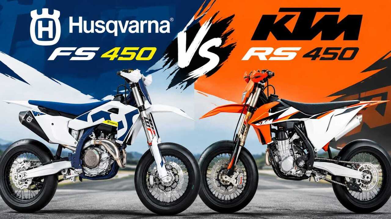 KTM 450 SMR vs Husqvarna FS 450, Kembar Mesin 450cc Tapi Rasa Berkendara Beda. 