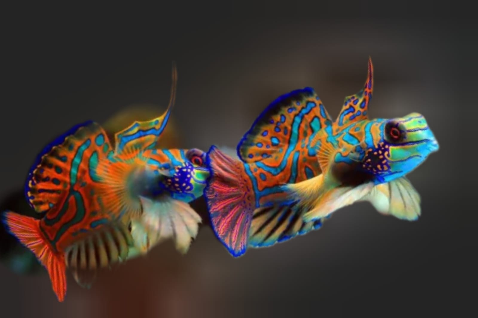 Punya Tubuh Molek dan Cantik, Siapa Tahu Ternyata Ikan Mandarin Juga Memiliki Sifat Pemalu