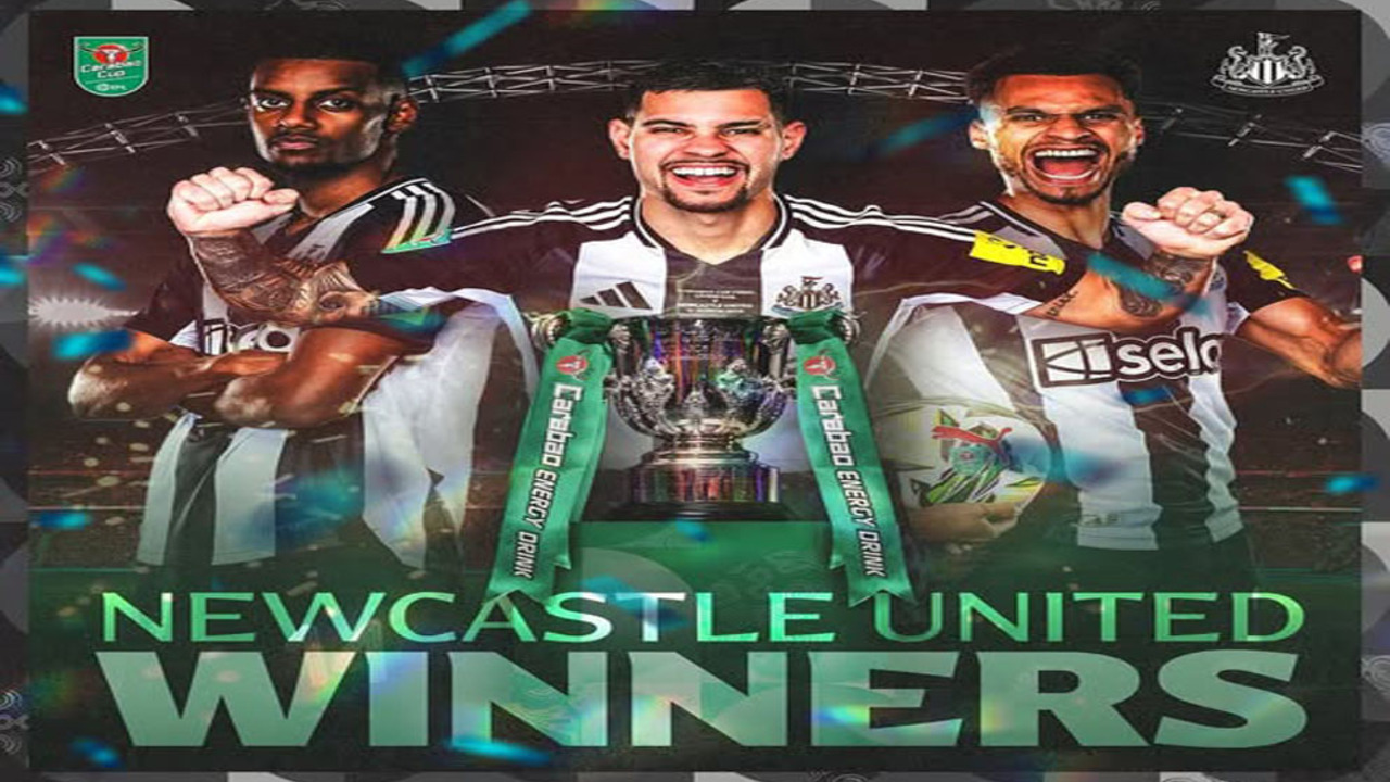 Akhir Penantian 56 Tahun! Newcastle United Kalahkan Liverpool, Juara Carabao Cup 2024/25