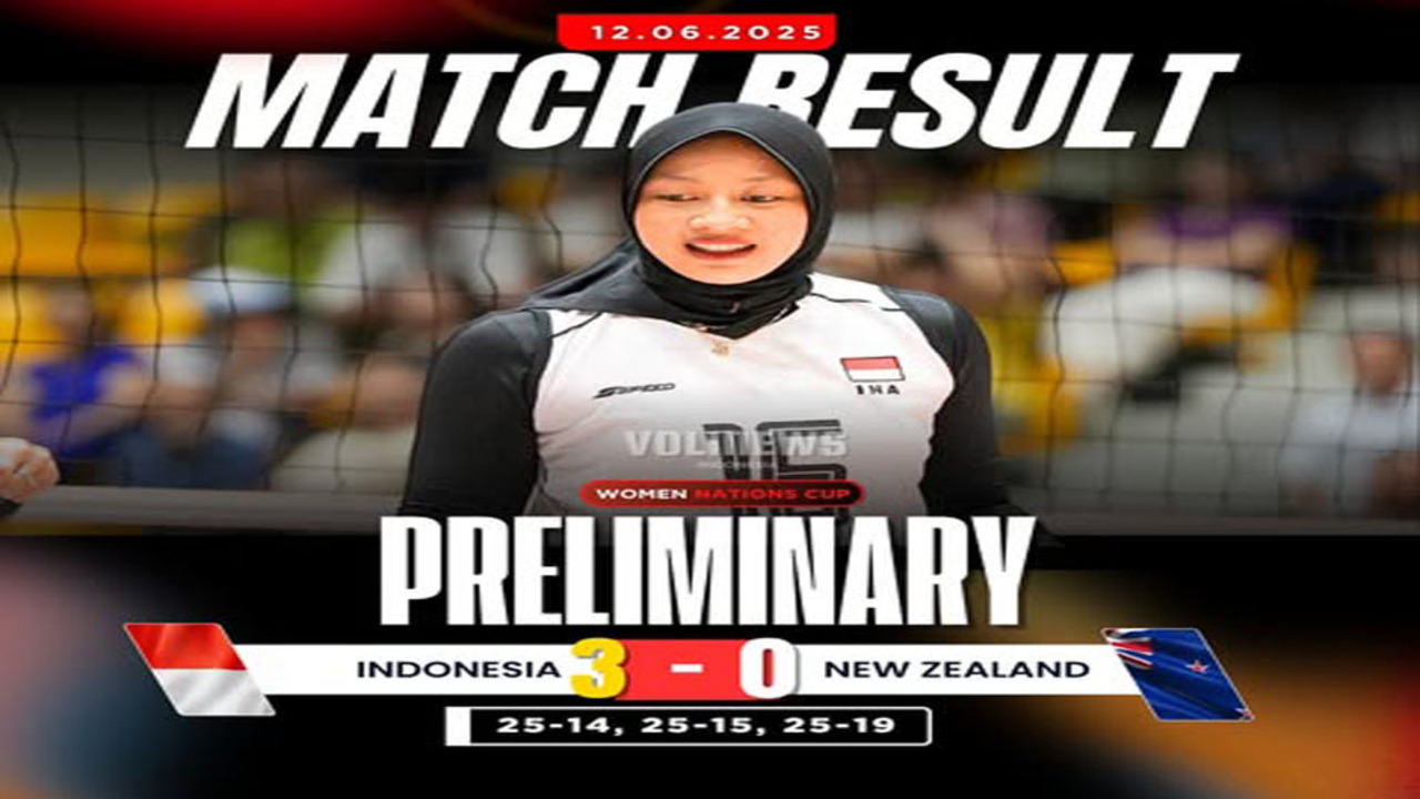 Timnas Voli Putri Indonesia Naik Peringkat Usai Tumbangkan New Zealand, Siap Rebut Posisi Kelima!