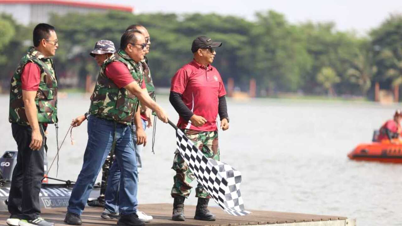 Wagub Sumsel Cik Ujang Dukung Lomba Bidar Jadi Simbol Persatuan di HUT ke-80 TNI