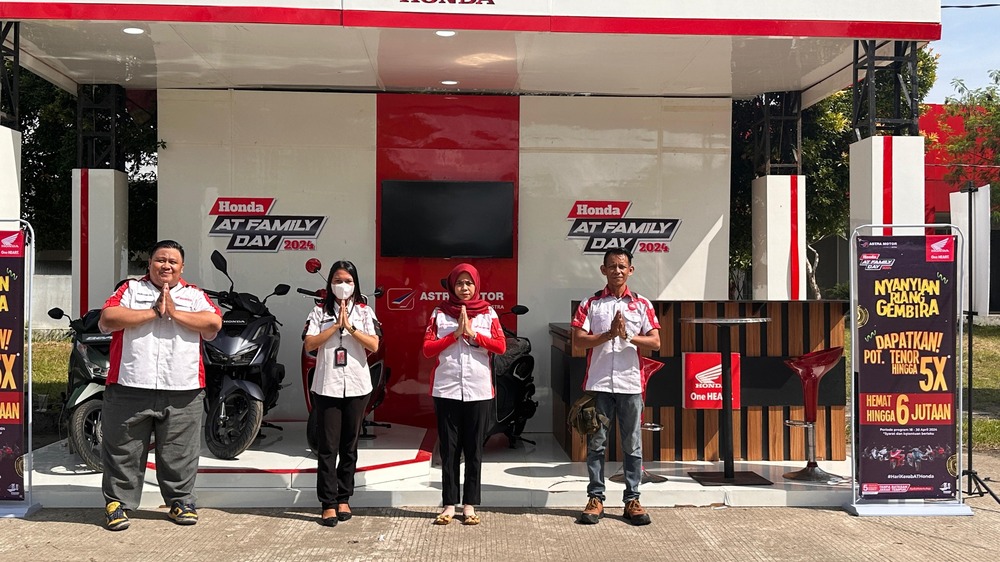  Pameran Eksklusif AT Family Day Tawarkan Promo Menggiurkan untuk Konsumen Setia Honda