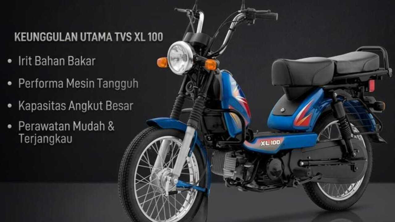 Cuma 100cc, Tapi TVS XL 100 Punya Mental Baja dan Siap Dipaksa Kerja Tiap Hari.