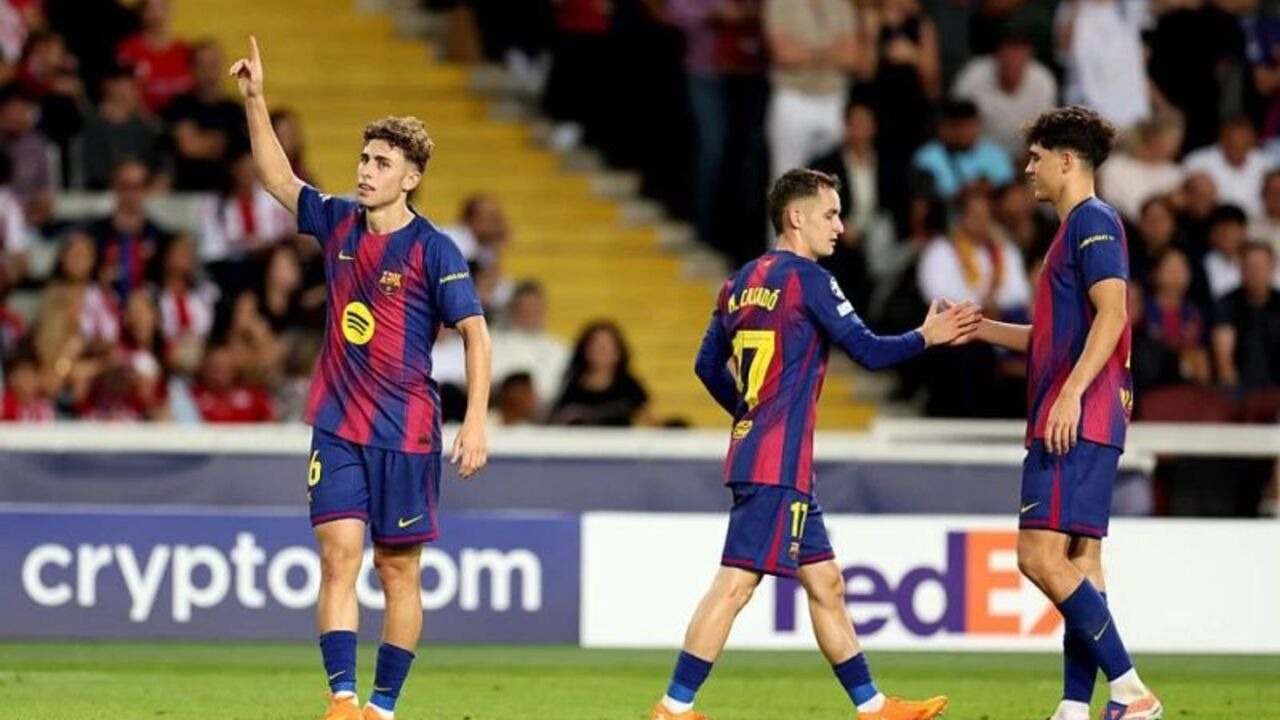 Hasil Liga Champions 2025/2026: Barcelona Gilas Olympiakos 6-1