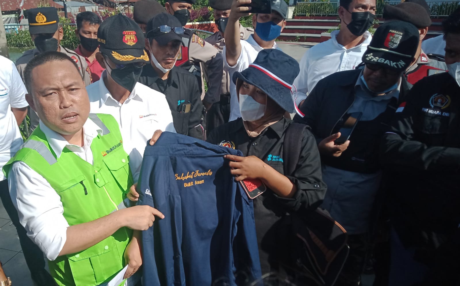 Buntut Pelarangan dan Intimidasi Wartawan, PWI Muara Enim Demo PTBA