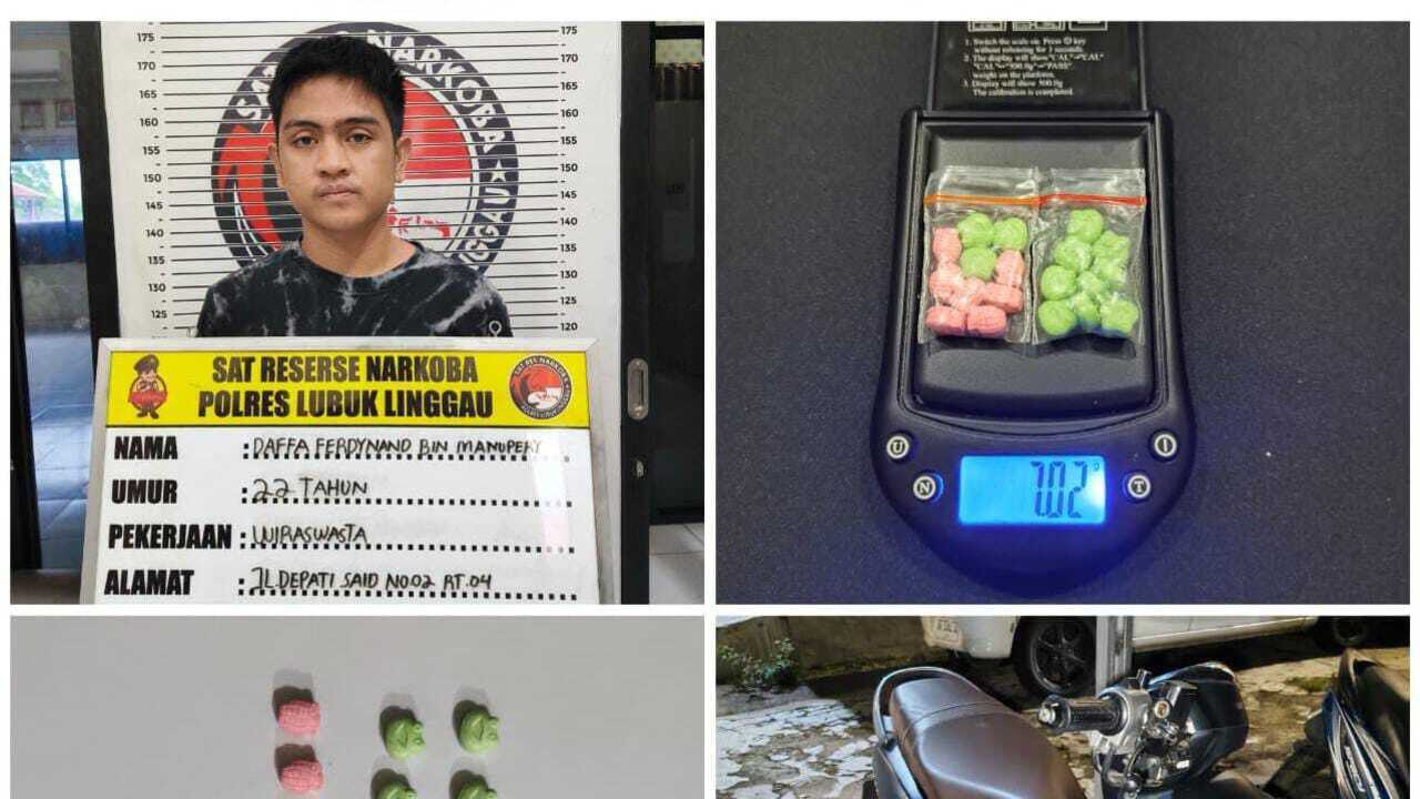 Resedivis Narkotika Kembali Diringkus dengan Barang Bukti 19 Butir Ekstasi