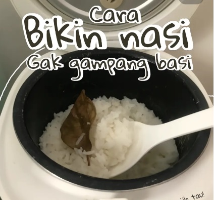 Inovasi Dapur, Temuan Baru Cara Mudah Membuat Nasi Tidak Mudah Basi, Anak Gadis Wajib Tau Ya..