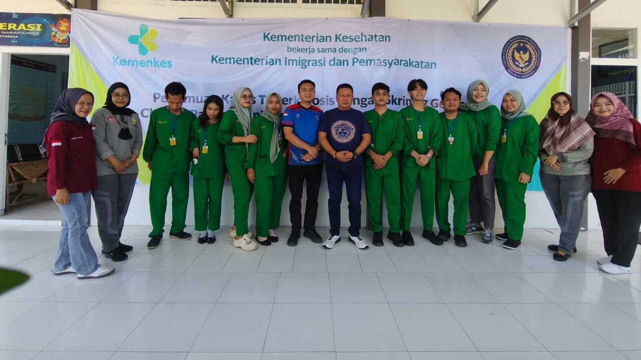 Rutan Baturaja Tutup Kegiatan Skrining TBC bagi Warga Binaan