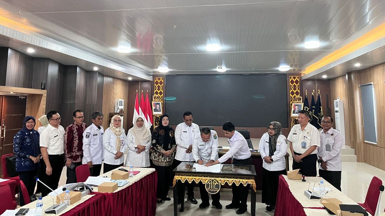 Kemenkum Sumsel Harmonisasi Raperda dan Raperbup Muara Enim