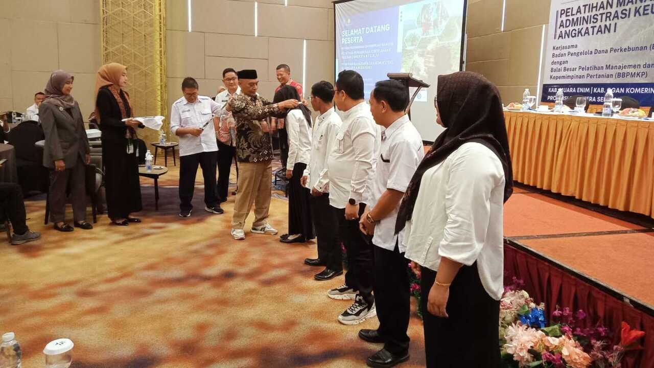 Kolaborasi BPDP dan  Kementan Perkuat Kapasitas Pekebun Sawit Sumatera Selatan