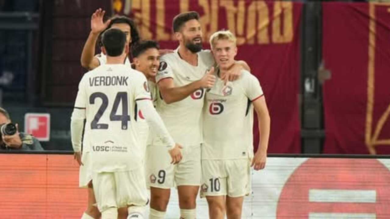 Liga Europa: Roma Dihantam Lille 0-1