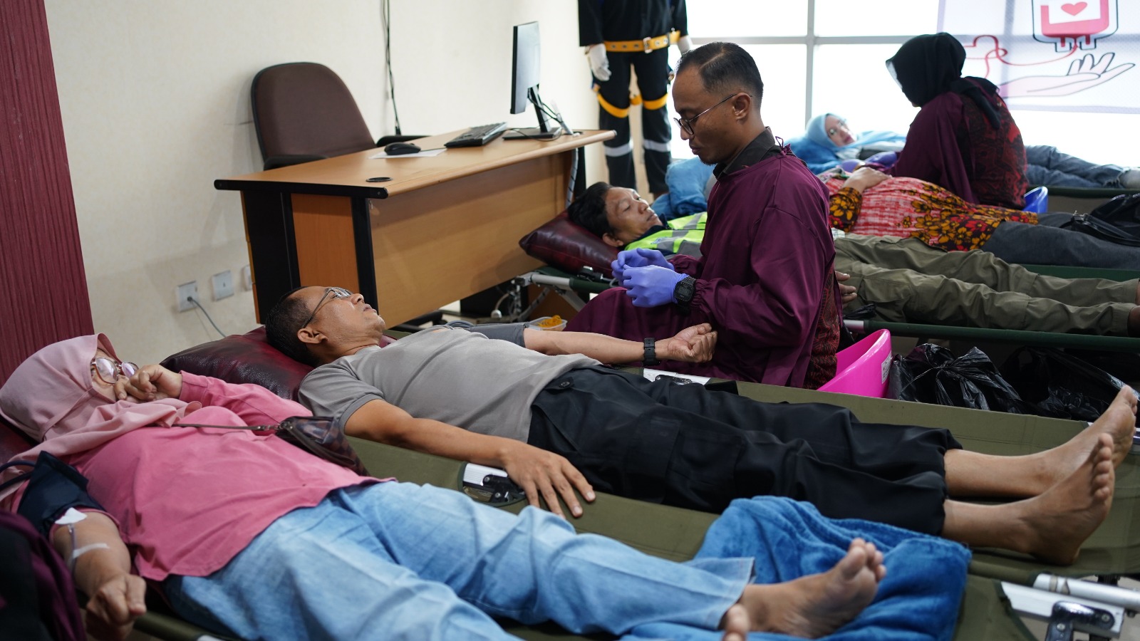 Energi Kebaikan 45 Tahun PTBA Sukseskan Aksi Donor Darah