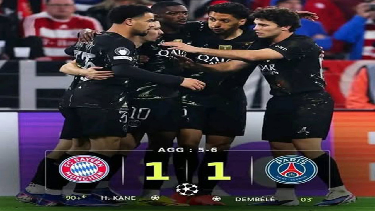Hasil Semifinal Liga Champions: PSG Singkirkan Bayern Munich, PSG ke Final Lawan Arsenal.
