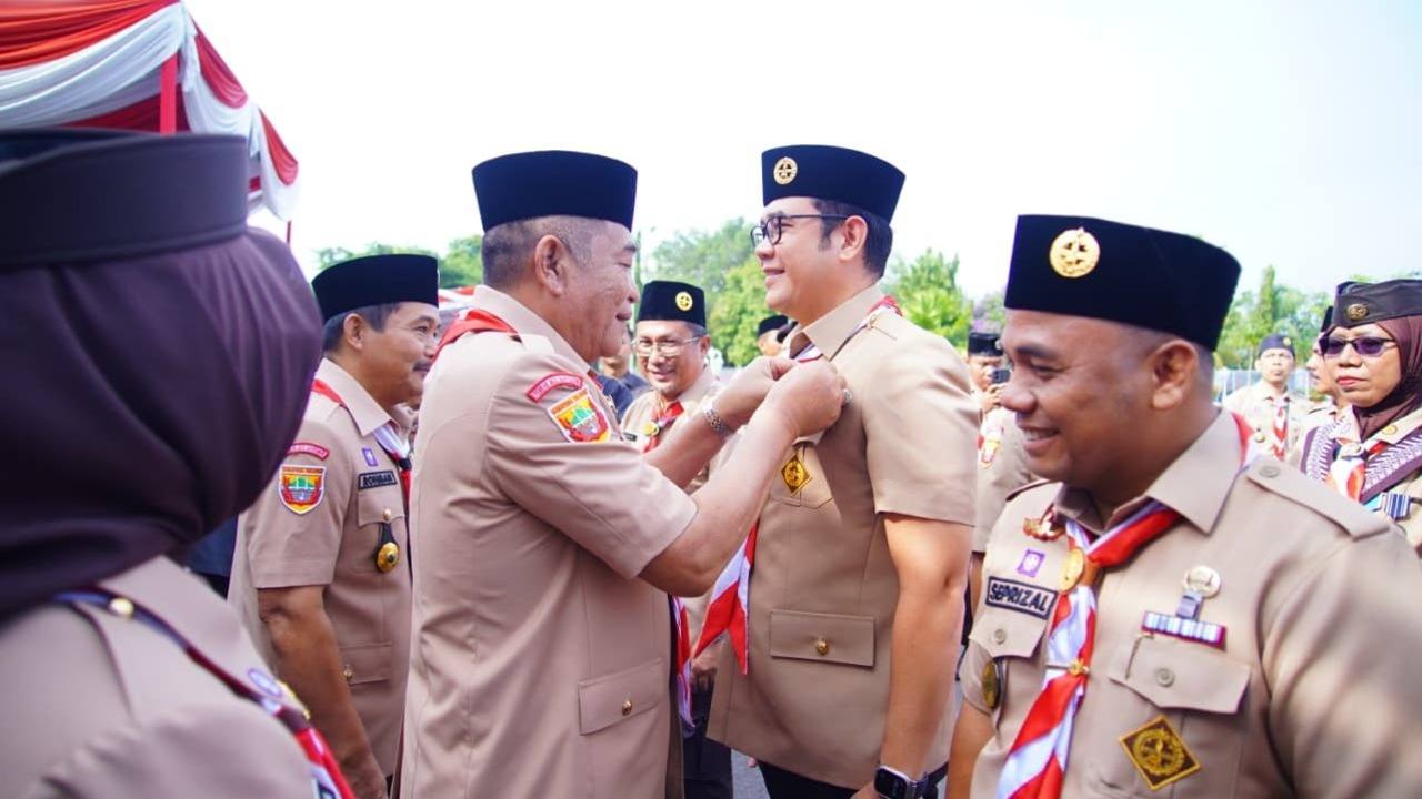 Bupati H M Toha Tohet Harapkan Peran Pramuka Bisa Membantu Program-program Pemerintah