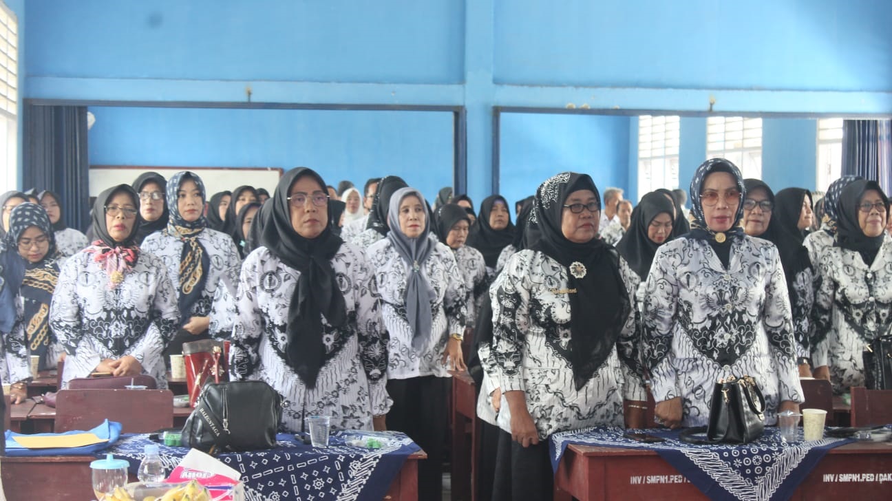 Lutiem Jabat Ketua PC PGRI Pedamaran Masa Bakti 2023-2028  