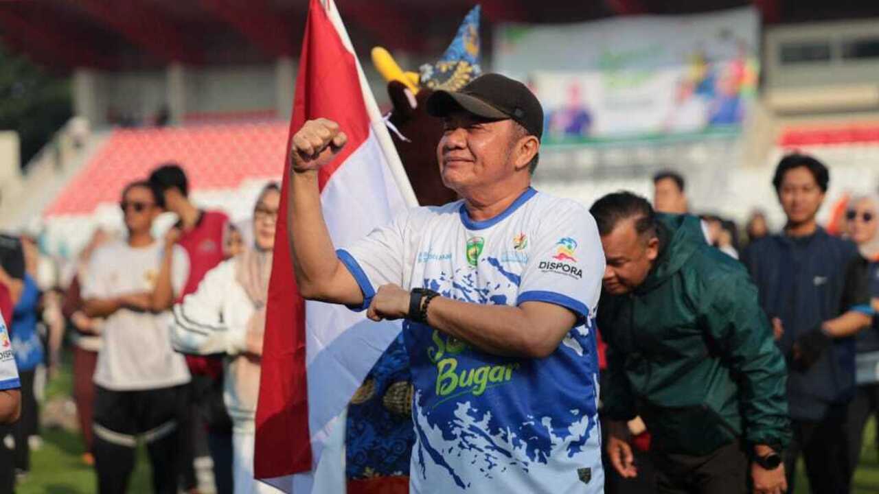 Gubernur Herman Deru Harapkan Para Atlet Provinsi Sumsel Sukses Dulang Prestasi Diajang Pornas Korpri dan For