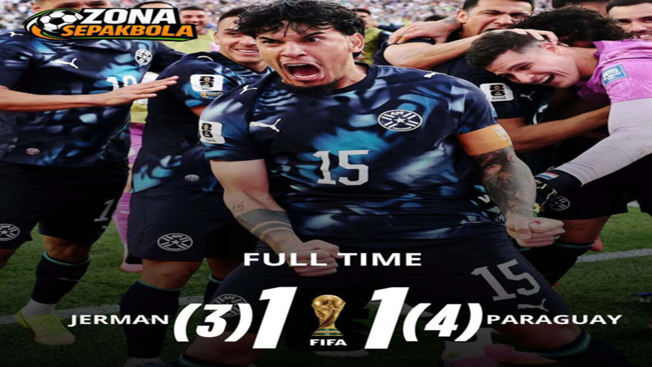 Piala Dunia 2026: Jerman Tumbang dari Paraguay Lewat Drama Adu Penalti.