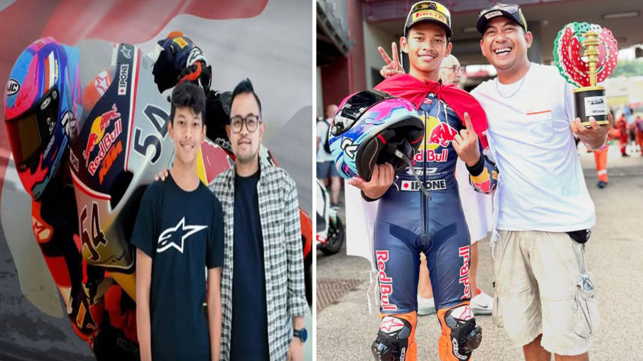 Double Winner Red Bull Rookies Cup, Veda Ega Pratama Diganjar Bonus Rp200 Juta