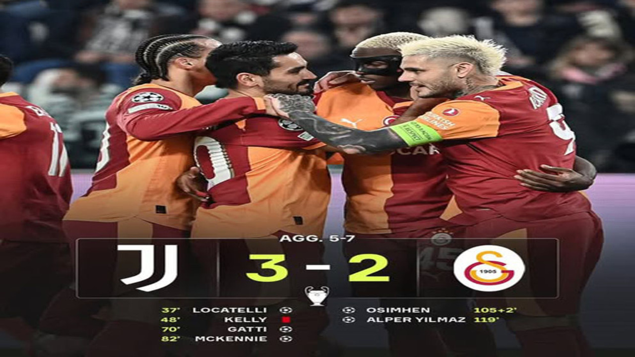 Hasil Liga Champions: Comeback Juventus Gagal, Osimhen Bawa Galatasaray ke 16 Besar.