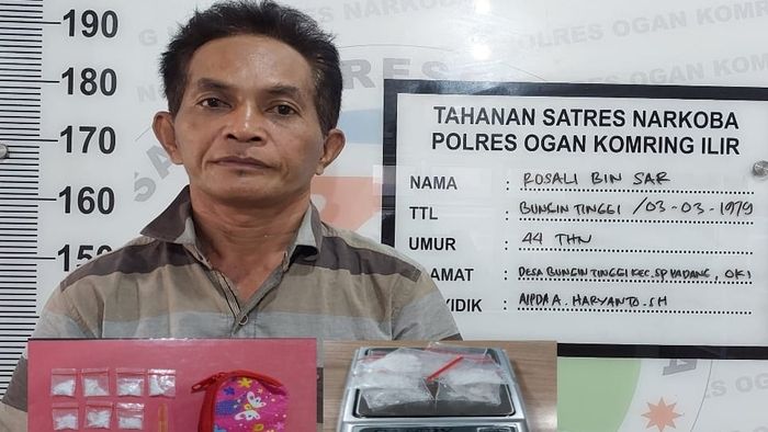 Edarkan Sabu di Desa Bungin Tinggi OKI, Rosali Jadi Pesakitan