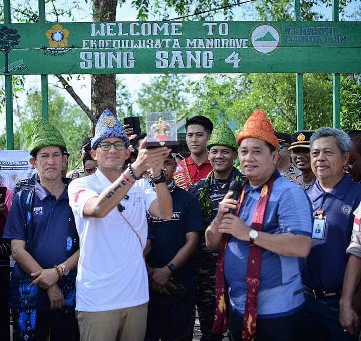 Keren, Desa Sungsang IV Masuk 75 Desa Wisata Terbaik Indonesia, Langsung Dikunjungi Menparekraf Sandiaga Uno  