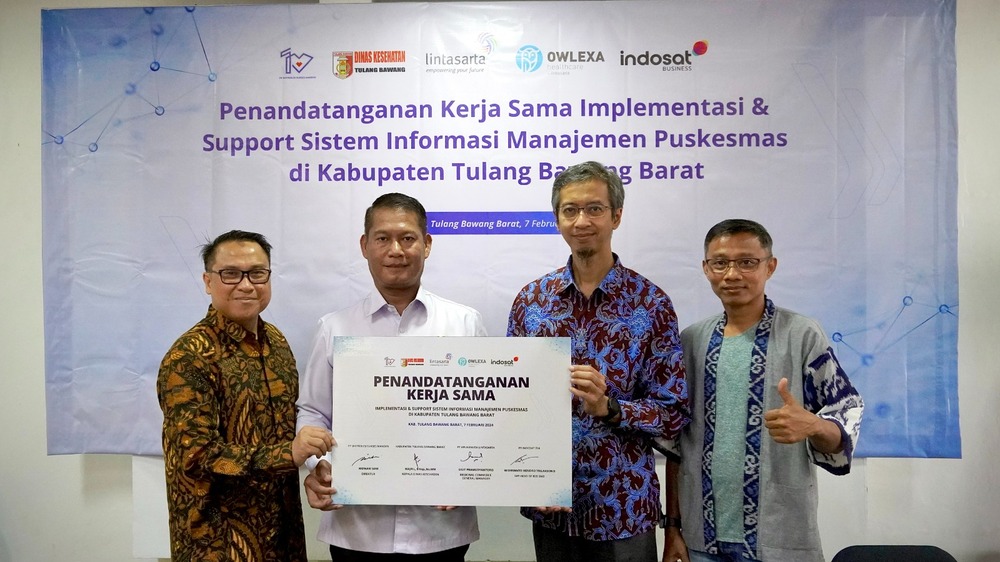  Inovasi Teknologi AI: Indosat dan Lintasarta Berkomitmen untuk Kesehatan Tubaba, Lampung