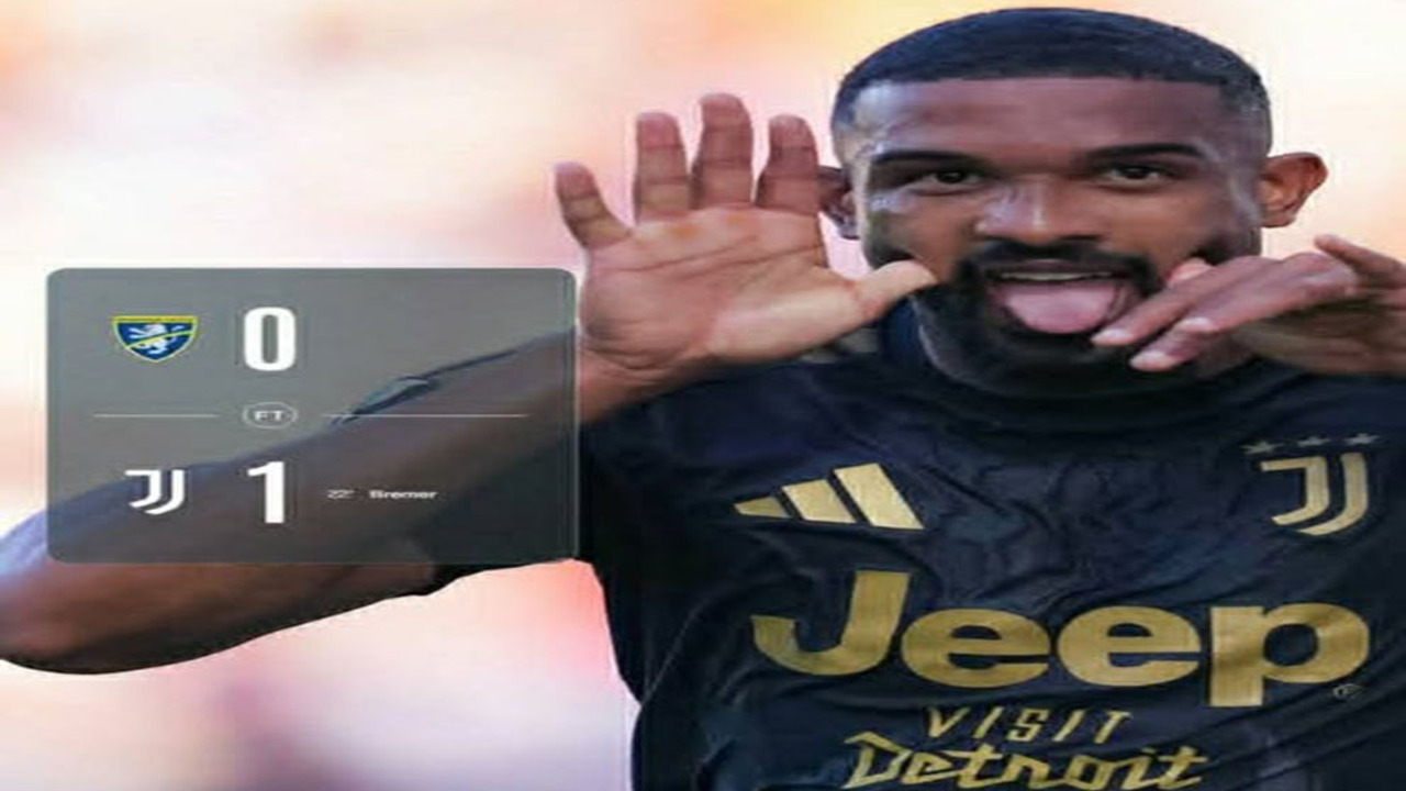 Hasil Liga Seri A: Juventus Menang 1-0 Di Markas Frosinone.