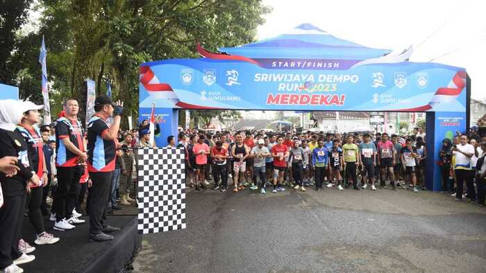 Herman Deru : Event Sriwijaya Dempo Run Menjadikan Ekonomi Kota Pagaralam Lebih Menggeliat