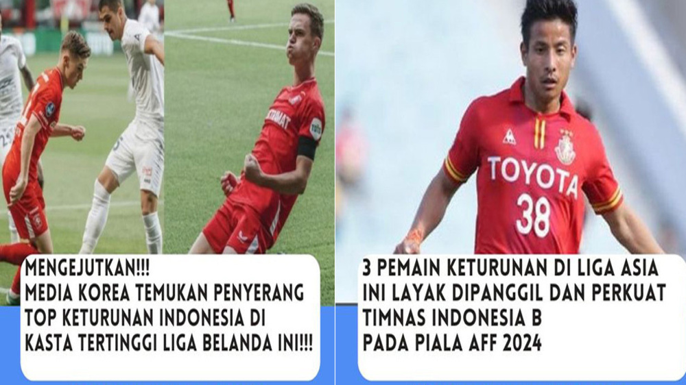 Tambahan Striker Timnas Indonesia Kualifikasi Piala Dunia 2026 , Pemain Keturunan Timnas B  di Piala AFF ?
