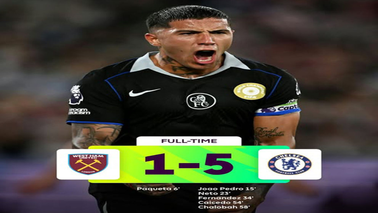 Liga Inggris: Chelsea Lumat West Ham 5-1
