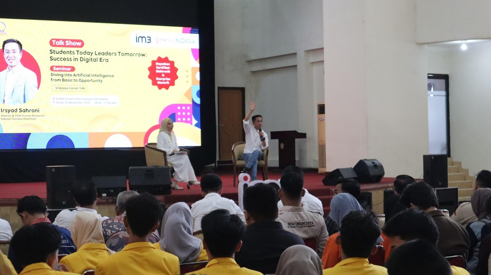 Kembangkan Talenta Muda Indonesia di Era Digital, Indosat Ooredo Hutchison Gelar Seminar di Unsri