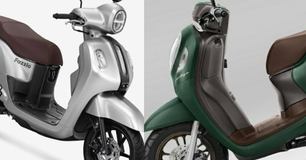 Adu Ganteng! Honda Scoopy vs Yamaha Fazzio Skutik Gaya Retro, Mana Pilihan Kamu?