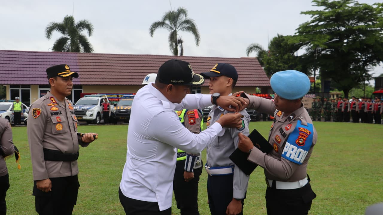 Polres Prabumulih Kerahkan 200 Personel Operasi Lilin Musi 2025, Amankan Natal dan Tahun Baru 2026